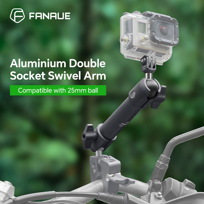 Fishing Rod Holder - FANAUE motorfiets telefoonhouder met kogelkop, tweerichtings