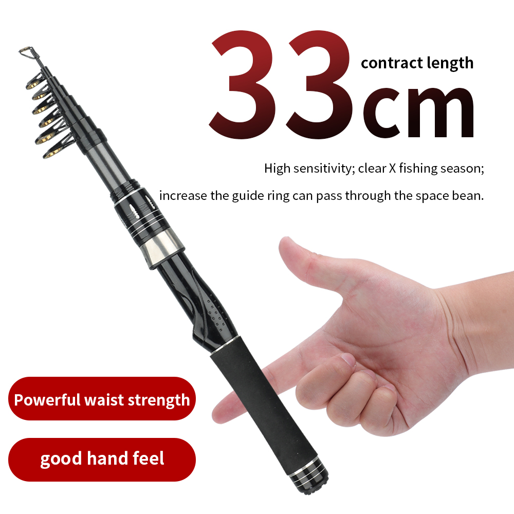 Draagbare Mini Zeehengel 33 cm - Fishing Rod Surf recensie en prijs
