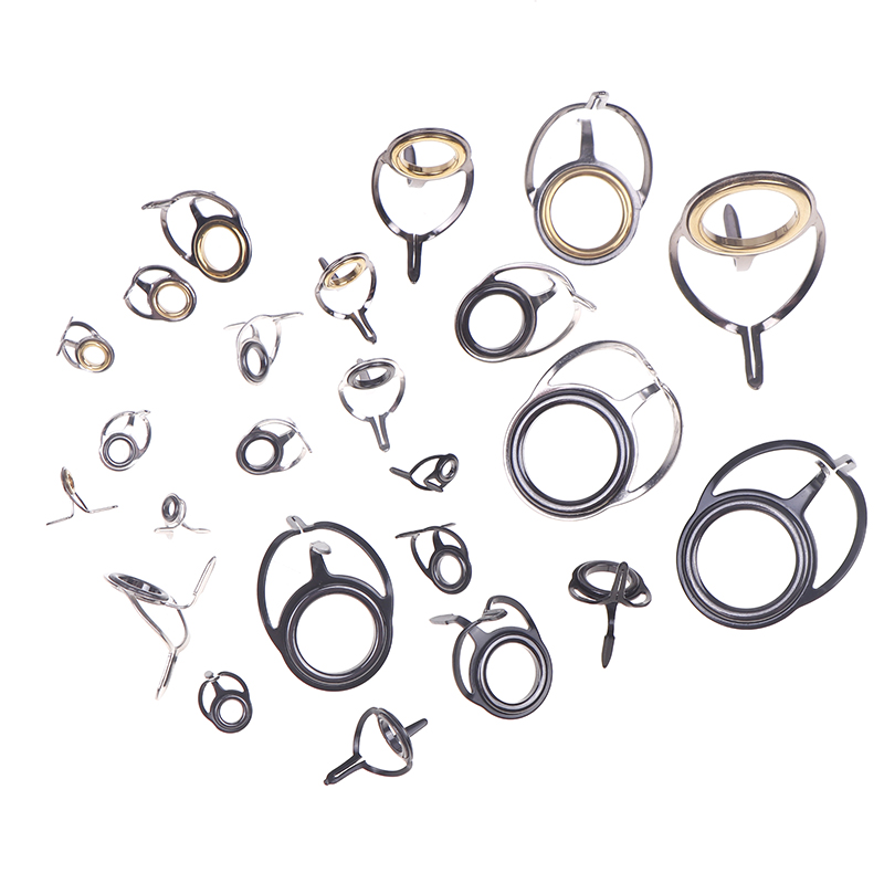8 stuks visgerei roestvrijstal - Fishing Rod Repair Kit recensie en prijs