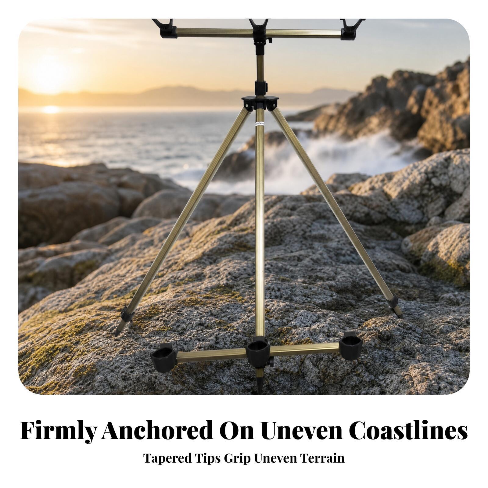 Draagbare hengelhouder met sta - Fishing Rod Boat recensie en prijs