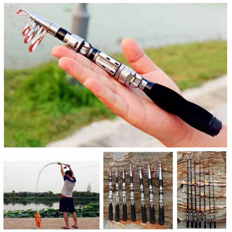 1,0 m superharde mini-telescop - Fishing Rod Casting recensie en prijs